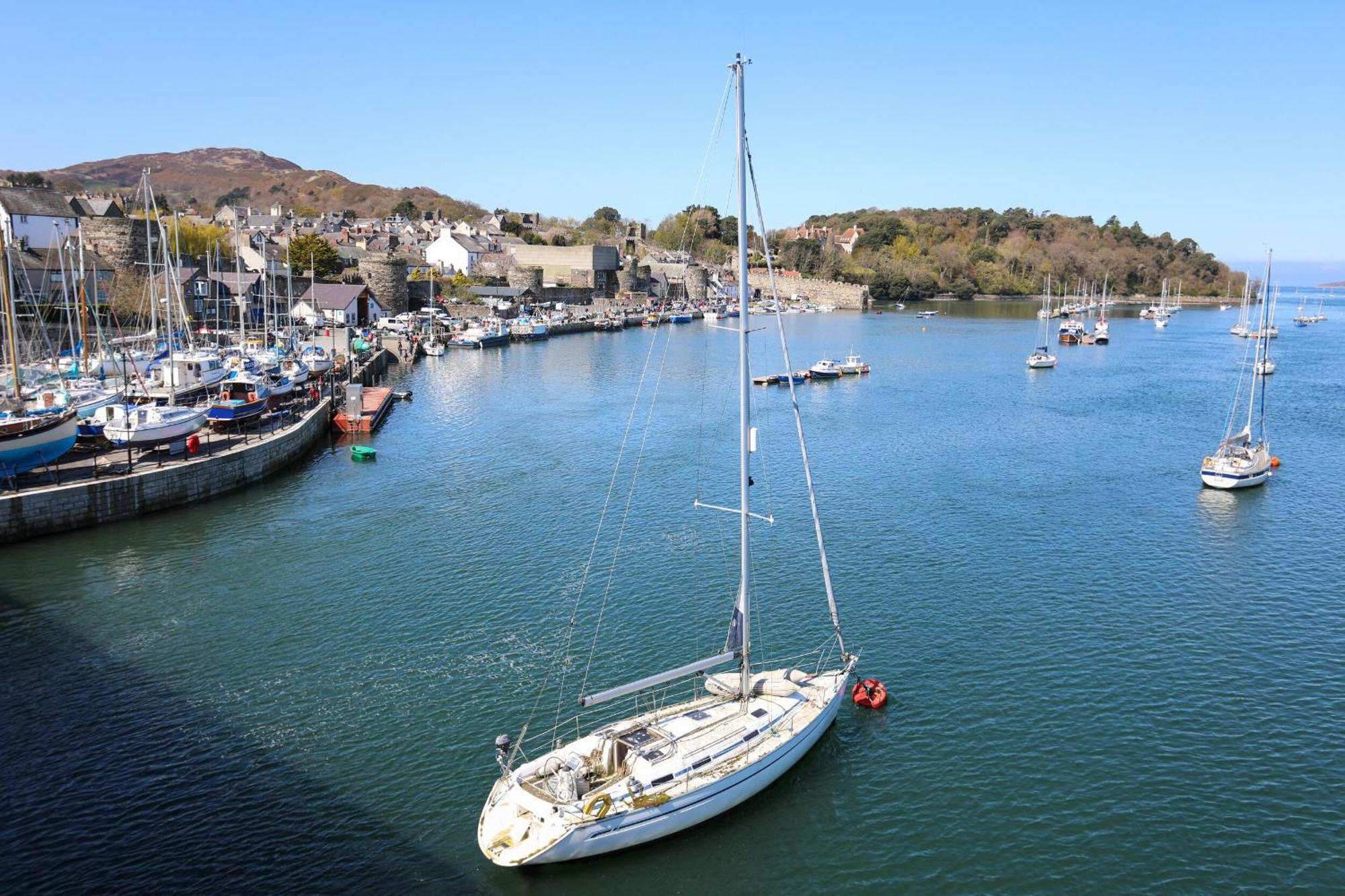 فيلا 3 Trem Afon Llansanffraid Glan Conwy المظهر الخارجي الصورة